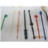 Image 7 : 160. Lot of Vintage Advertising Swizzle Sticks