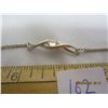 Image 3 : 162. Sterling 925 Silver Bracelet with a Clear Opal Stone