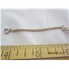 Image 4 : 162. Sterling 925 Silver Bracelet with a Clear Opal Stone