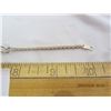 Image 5 : 162. Sterling 925 Silver Bracelet with a Clear Opal Stone