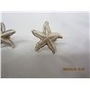 Image 4 : 166. Pair of Sterling 925 Silver Star Fish Earrings