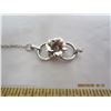 Image 2 : 174. Sterling 925 Silver Flower Bracelet