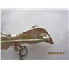 Image 5 : 176. Sterling 925 Silver Broach with a Tear Drop Pearl Hanging from It