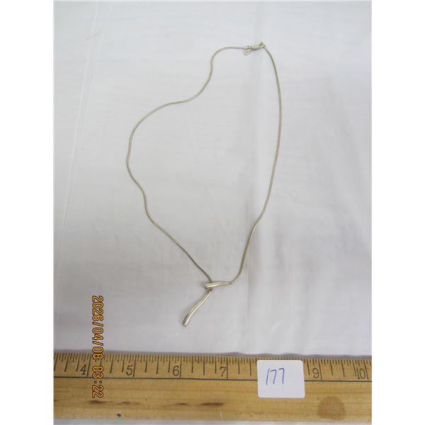 177. Sterling 925 Silver Necklace