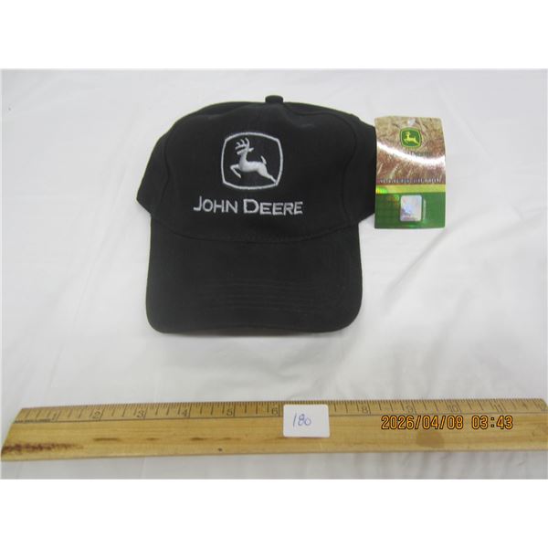 180. New with Tags John Deere Ball Cap.