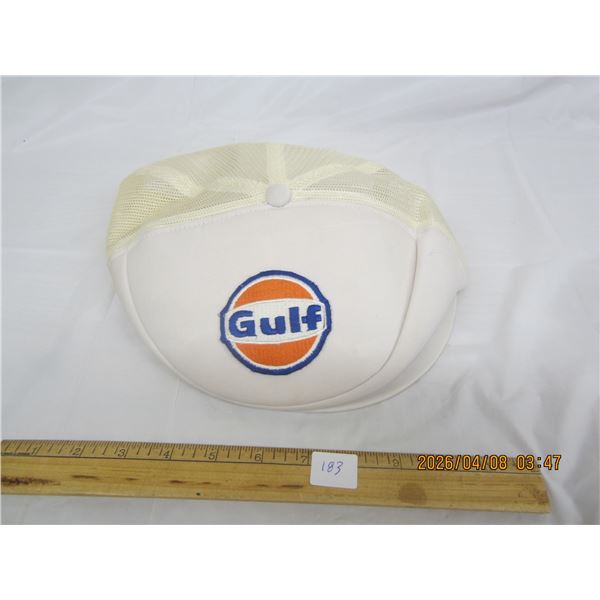 183. 1980's Gulf Vintage Flat Hat