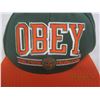 Image 2 : 184. Obey Flat Brim Ball Cap