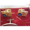 Image 3 : 191. 2 Sets of Cufflinks in an Original Stacy Jewelry Store Box