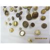 Image 3 : 193. Lot of Antique Buttons Lots of Brass Some Military