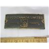 Image 2 : 197. Antique Bepco Solid Brass Plaque and a Chevrolet Company Serial Number Tag