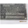 Image 5 : 197. Antique Bepco Solid Brass Plaque and a Chevrolet Company Serial Number Tag