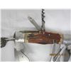 Image 9 : 199. Large Antique Pocket Camping Knife with Fork and Spoon