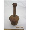 Image 1 : 202. Salesman Sample Round Wooden Butter Press