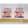 Image 1 : 209. Lot of 2 Double Dot Pepsi Upper and Lower Paper Labels