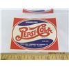 Image 3 : 210. Lot of 2 Double Dot Pepsi Upper and Lower Paper Labels