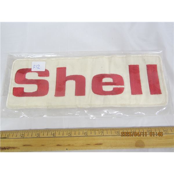 212. Vintage Shell Oil Patch Probably from Overalls