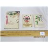Image 1 : 214. 3 Antique Christmas Cards Good Condition