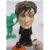 Image 4 : 218. Vintage Toy Lot Disney Figures, Sharon Osborn Figure, Pez, Large Marble