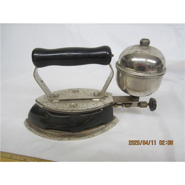 219. Antique Black Coleman Iron
