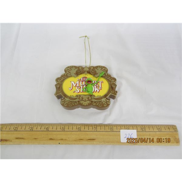 226. Vintage The Muppet Show Singing Christmas Tree Ornament Working