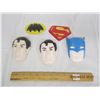 Image 1 : 227. 1977 Superhero Cake Decorations Batman and Superman