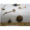 Image 5 : 235. Lot of Vintage Tie Clips and Pins
