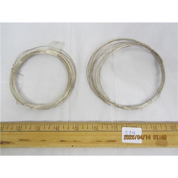 239. Sterling 925 Silver Wire for Repairing Silver Items 67.4 Grams of Silver Wire