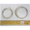Image 1 : 239. Sterling 925 Silver Wire for Repairing Silver Items 67.4 Grams of Silver Wire