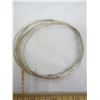Image 3 : 239. Sterling 925 Silver Wire for Repairing Silver Items 67.4 Grams of Silver Wire