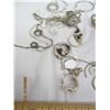 Image 2 : 242. Scrap Sterling Silver Jewelry Lot 44 Grams of Silver