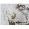 Image 4 : 242. Scrap Sterling Silver Jewelry Lot 44 Grams of Silver
