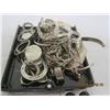 Image 8 : 242. Scrap Sterling Silver Jewelry Lot 44 Grams of Silver