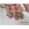 Image 2 : 245. Sterling Silver 925 Bracelet with Gold Wash Accents