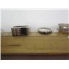 Image 3 : 246. 6 Scrap Sterling Silver Rings 24.6 Grams
