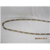 Image 2 : 249. Sterling Silver 925 Long Chain with a Gold Wash
