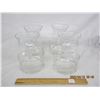 Image 1 : 260. Lot of 4 Shrimp Cocktail Glasses and Dishes
