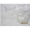 Image 4 : 260. Lot of 4 Shrimp Cocktail Glasses and Dishes