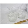 Image 5 : 260. Lot of 4 Shrimp Cocktail Glasses and Dishes