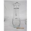 Image 4 : 261.Antique Wine Pitcher with 4 Glasses Decorated with Silver Good Condition