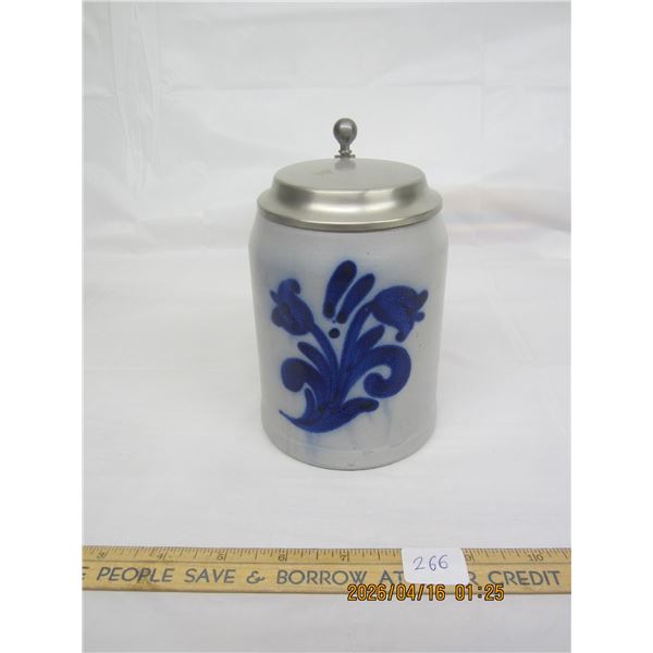 266. German Stoneware Tankard