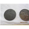 Image 2 : 272. Antique British Pennies 1893,1901, 1900, 1897, 1899,1865, 1822