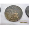 Image 4 : 272. Antique British Pennies 1893,1901, 1900, 1897, 1899,1865, 1822