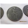 Image 5 : 272. Antique British Pennies 1893,1901, 1900, 1897, 1899,1865, 1822