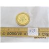 Image 1 : 273. Rare Gold Plated 1964 Sudbury Kennedy Tribute Fifty Cent Piece