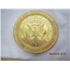 Image 2 : 273. Rare Gold Plated 1964 Sudbury Kennedy Tribute Fifty Cent Piece