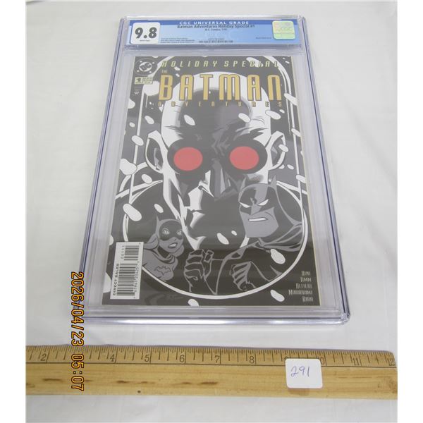 291. Rare Batman Adventures Number #1 Holiday Special Graded 9.8