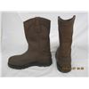Image 6 : 297. Carhartt Size 10.5 Waterproof Work Boots Look almost New Condition