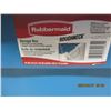 Image 2 : 300. Large Authentic Rubbermaid Storage Tote with Lid