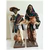 Image 1 : 2 Vintage Paper Mache Dolls Mexican Folk Art 19.5 tall