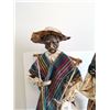 Image 2 : 2 Vintage Paper Mache Dolls Mexican Folk Art 19.5 tall